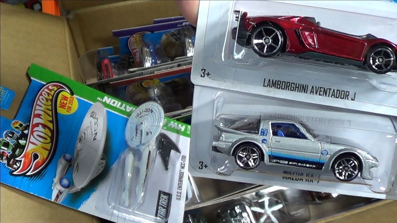 2013 P Hot Wheels case unboxing: PPK