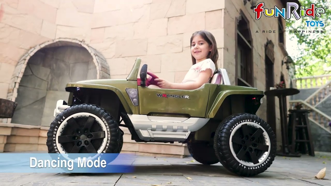 Introducing Wrangler EV Jeep | Funride Toys