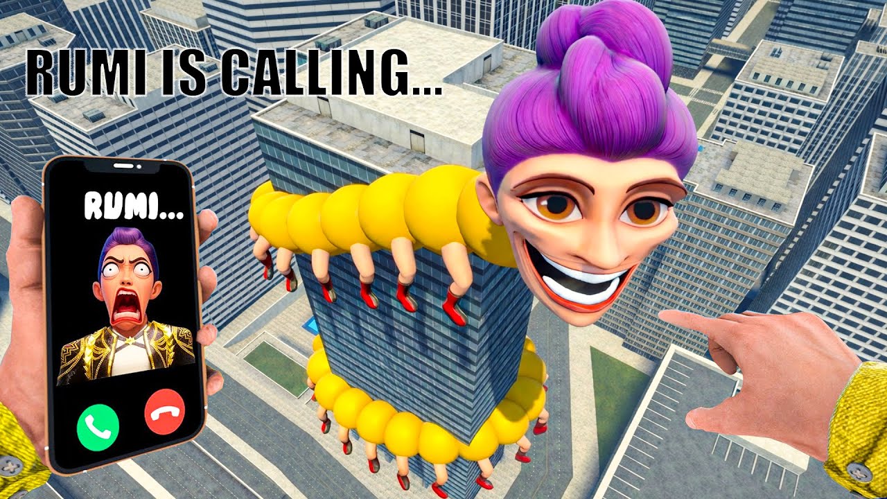 Something Terrifying Happens When Hungry Rumi Calls Me | Giant Worm Rumi in Garry’s Mod