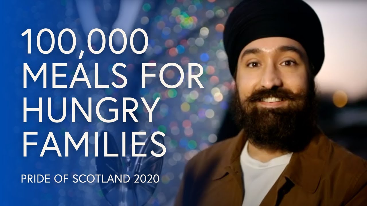 Charandeep Singh: Selfless Driving Force Behind The Sikh Food Bank | Pride of Scotland 2020