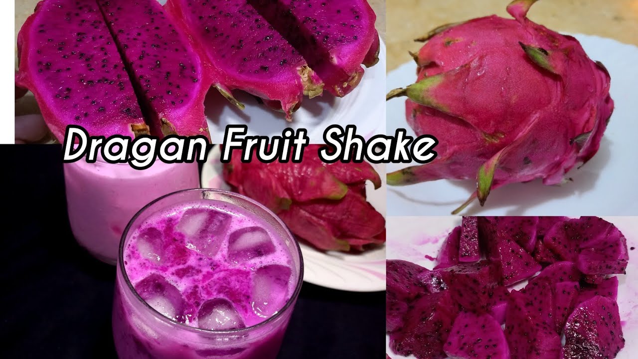 How To Make Dragon Fruit Drink  | Dragon Fruit Milk Shake | Pitaya | Fruit shake | Milk Shake 
