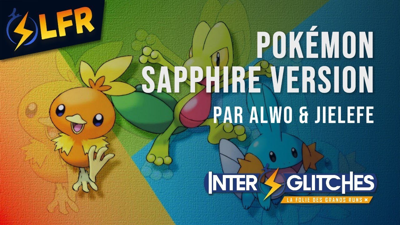 Pokémon Sapphire Version en 1:56:30 (Race Any%) [IG2024]