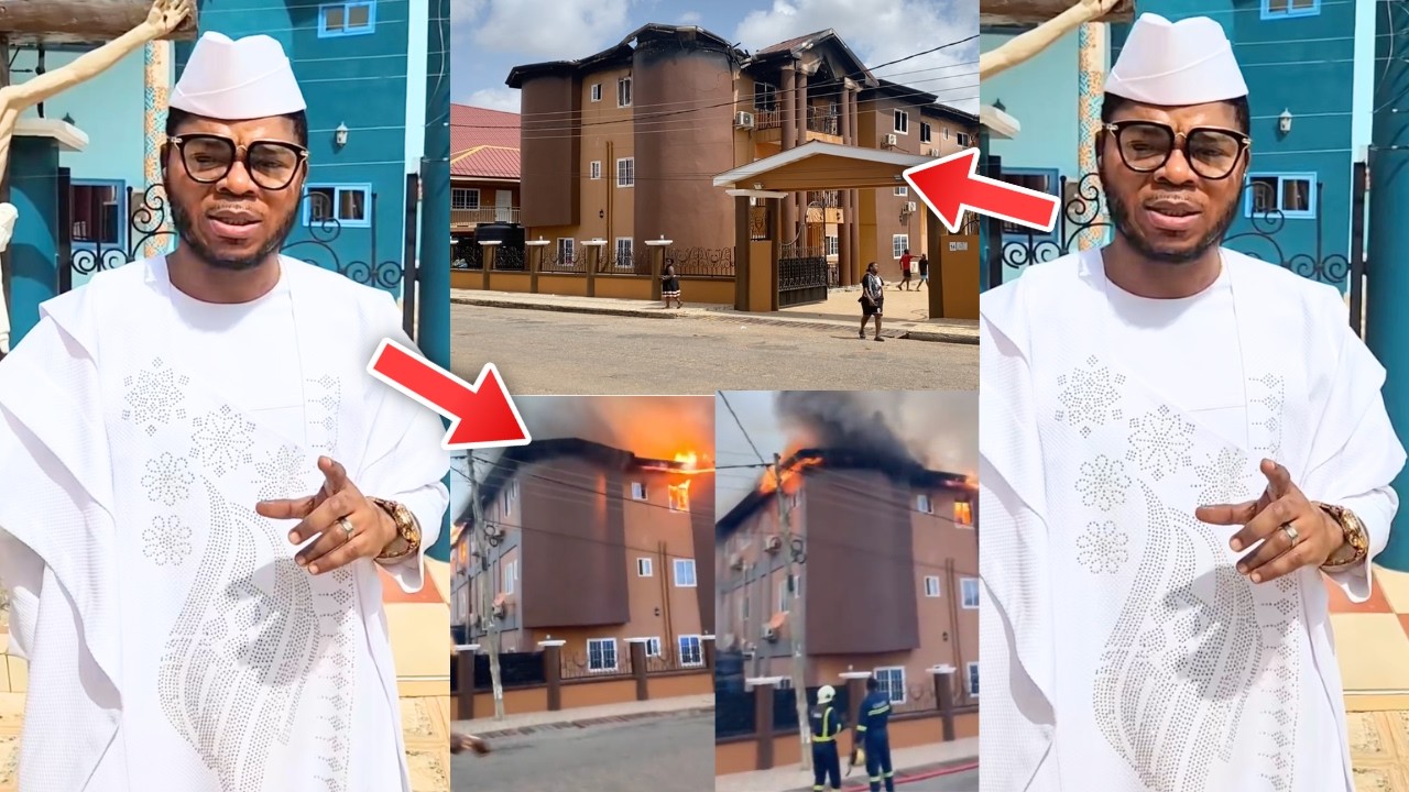HE SAW THE VISION! Angel Obinim's Apartment ON F!RE; Tenants Reveal More - FULL STORY
