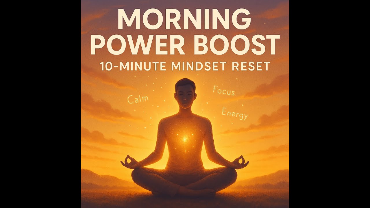 Morning Power Boost  5 Minute Mindset Reset