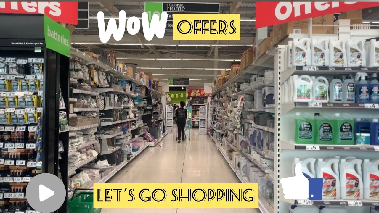 WEEKEND SHOPPING ACTIVITY / ASDA SUPERMARKET MASSIVE OFFERS