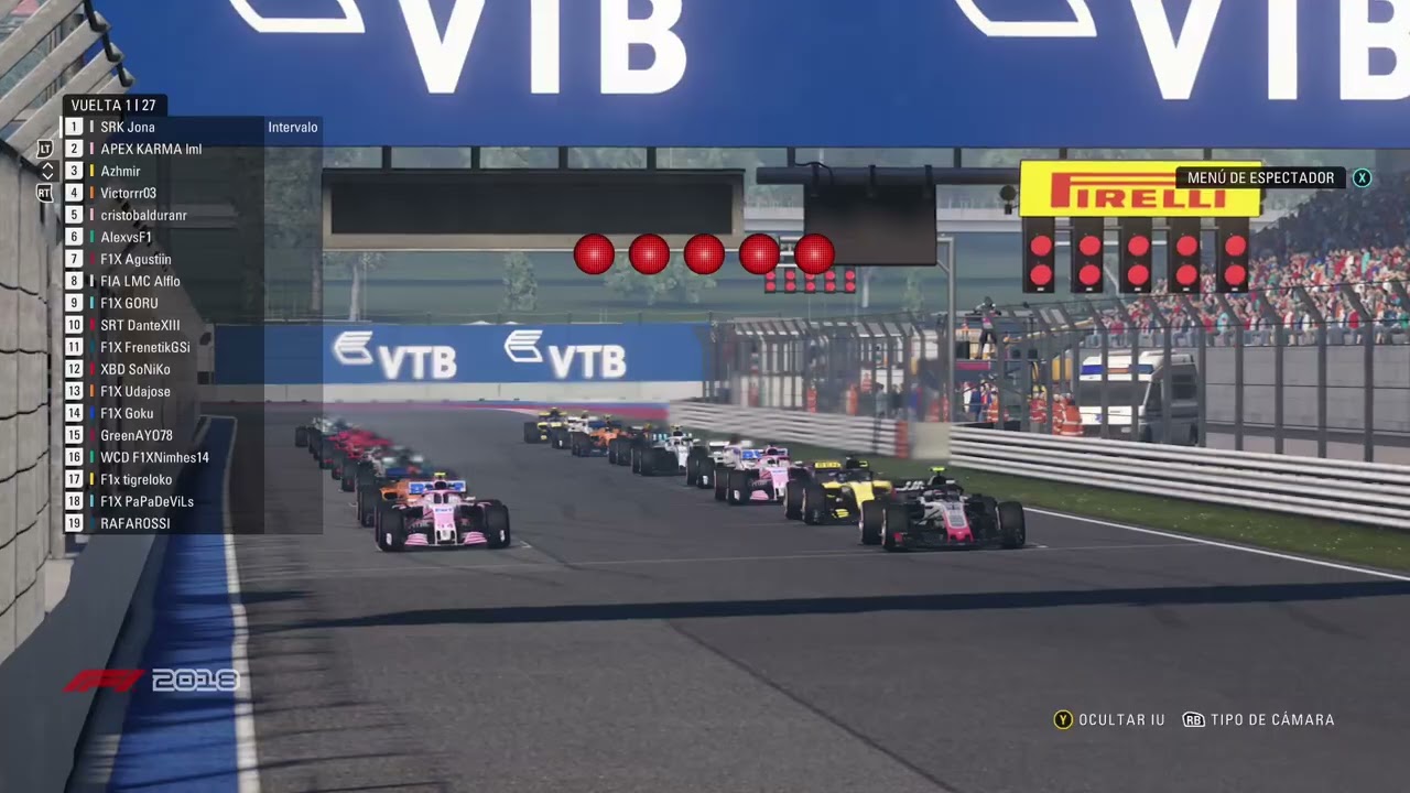 Campeonato CAR WORKS-F1X | #formula1virtual de #Twitch