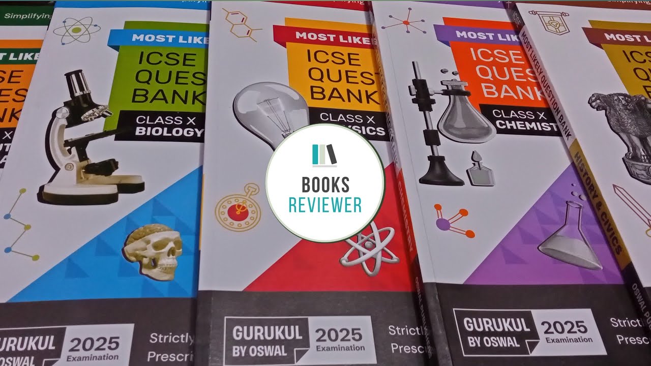 ICSE 2025 | Gurukul by Oswal Most Likely Question Bank for Class 10th ICSE 2025 | Best Question Bank