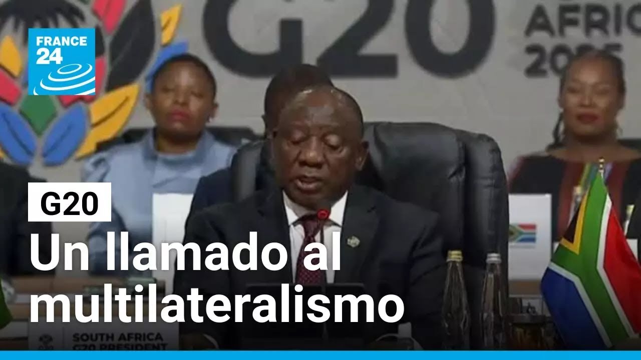 Johannesburgo acoge el primer G20 en &Aacute;frica bajo la sombra de la ausencia de Trump &bull; FRANCE 24
