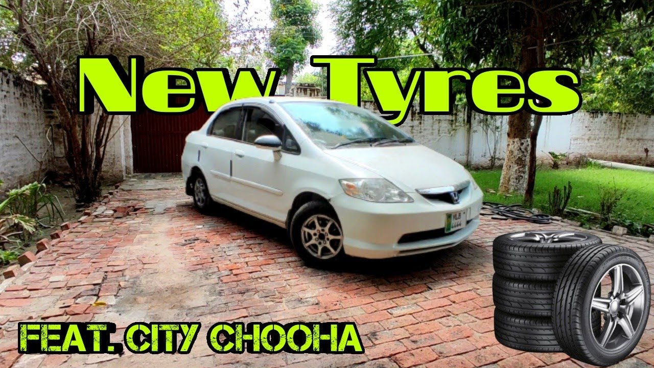 Honda City 2004 Tyre change guide | Recommend size | Chinese vs Japanese tyres?