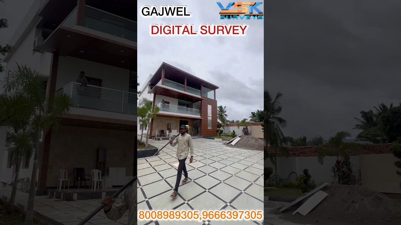 Digital Survey in Gajwel || Siddipet || land Survey 2024 #m#vsksurveys #landsurvey #digitalsurvey