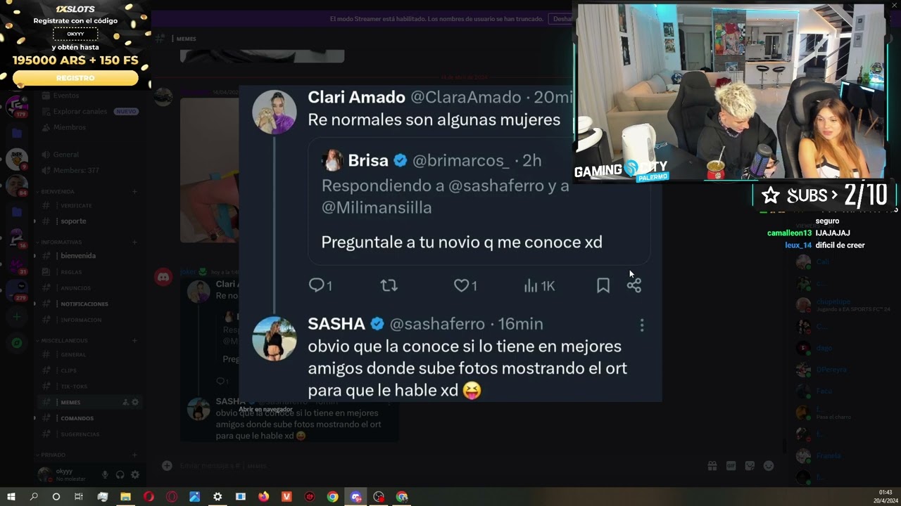 OKY ESTUVO CON BRI MARCOS?