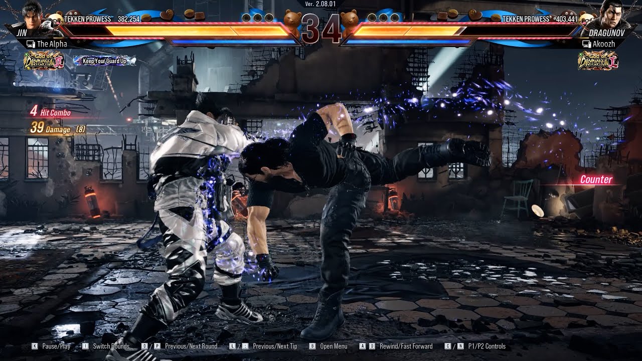 This Is How Jin's Parry Destroy Dragunov Entire Gameplan 