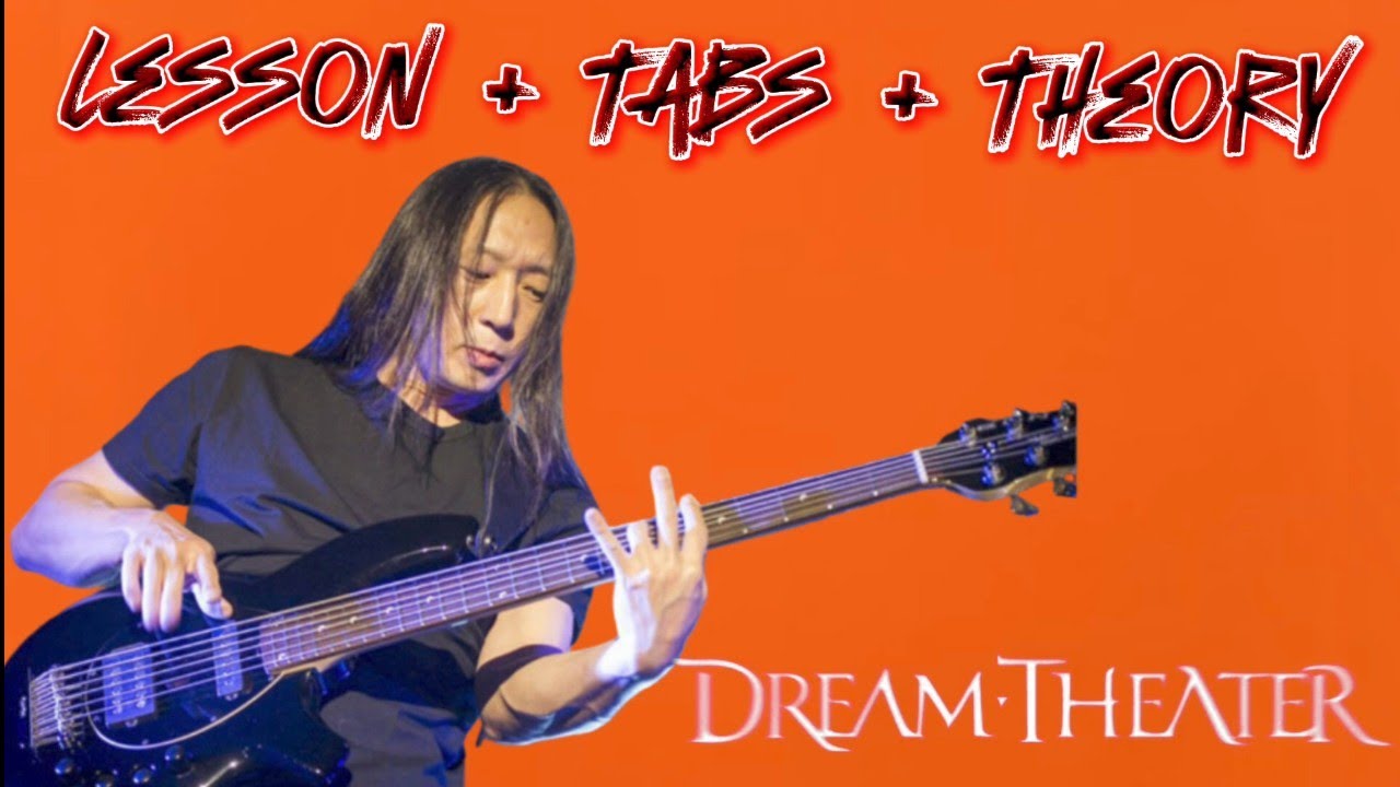 Dream Theater - Вокал - Урок игры на бас-гитаре + Табулатуры + Теория