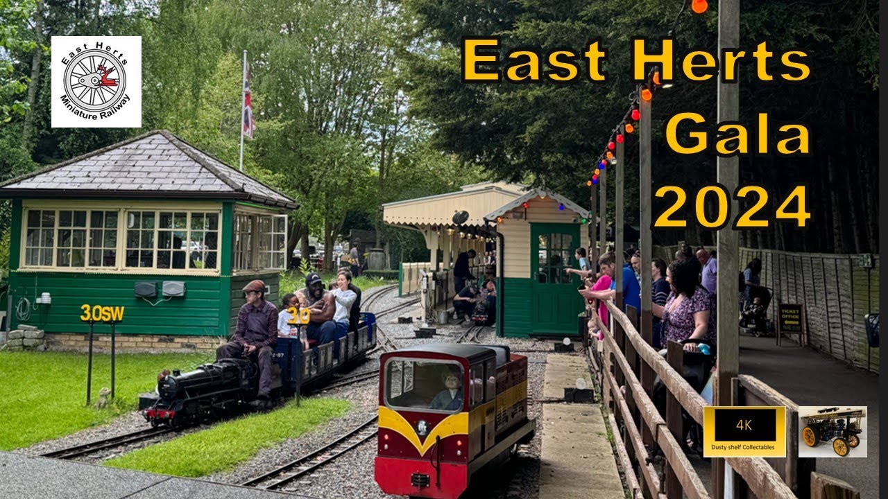 East Herts Miniature Railway 2024 Spring Gala. A 7 1/4 Inch Railway in Hertfordshire.