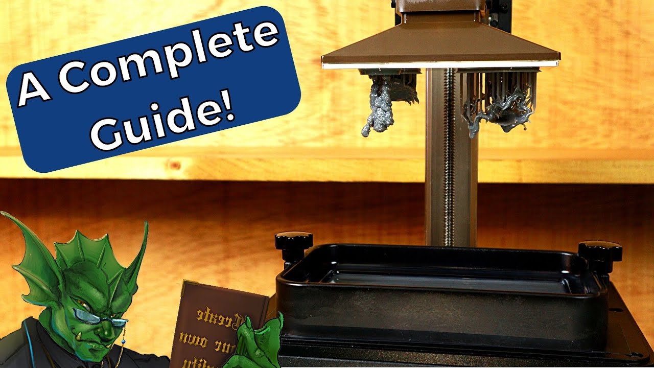 How to Start Your First Resin 3D Print: The Absolute Beginners Guide!