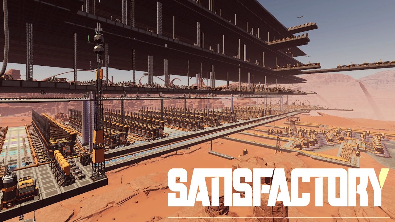 Satisfactory - Ruining the entire planet with my terrifying factory