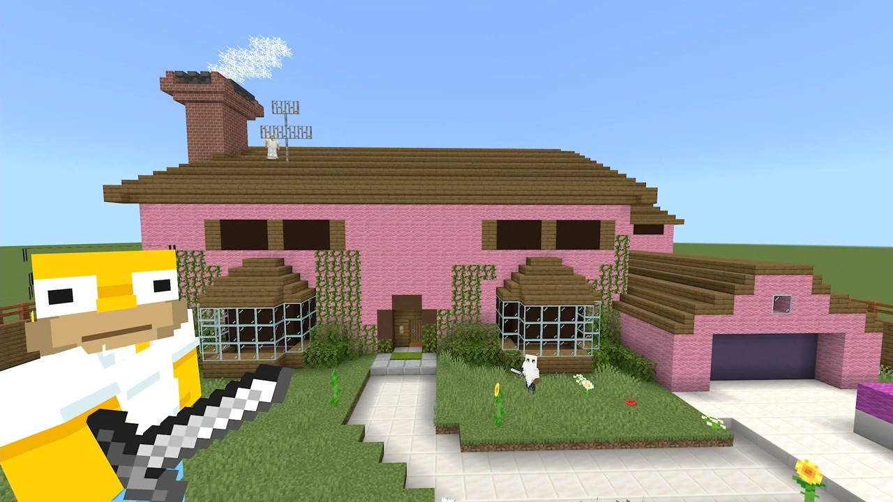 Minecraft - Murder Mystery - The Simpsons House