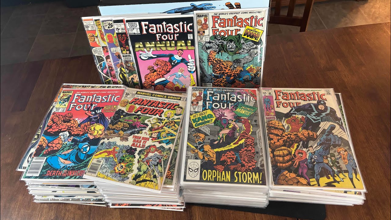 I Bought A Fantastic Four Collection #comichaul #fantasticfour #comics #marvel #comics 
