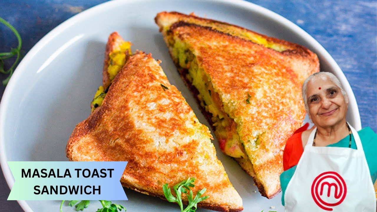 Quick & Easy Masala Toast Sandwich recipe by Gujju Ben I मुंबई आलू सैंडविच (चटनी मसाला के साथ)