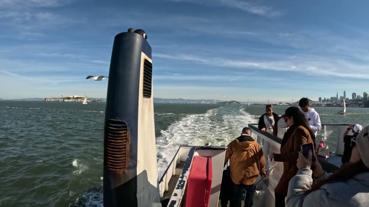Blue & Gold Fleet boat ride around the Golden Gate Bridge, Oakland Bay Bridge, Alcatraz and more.