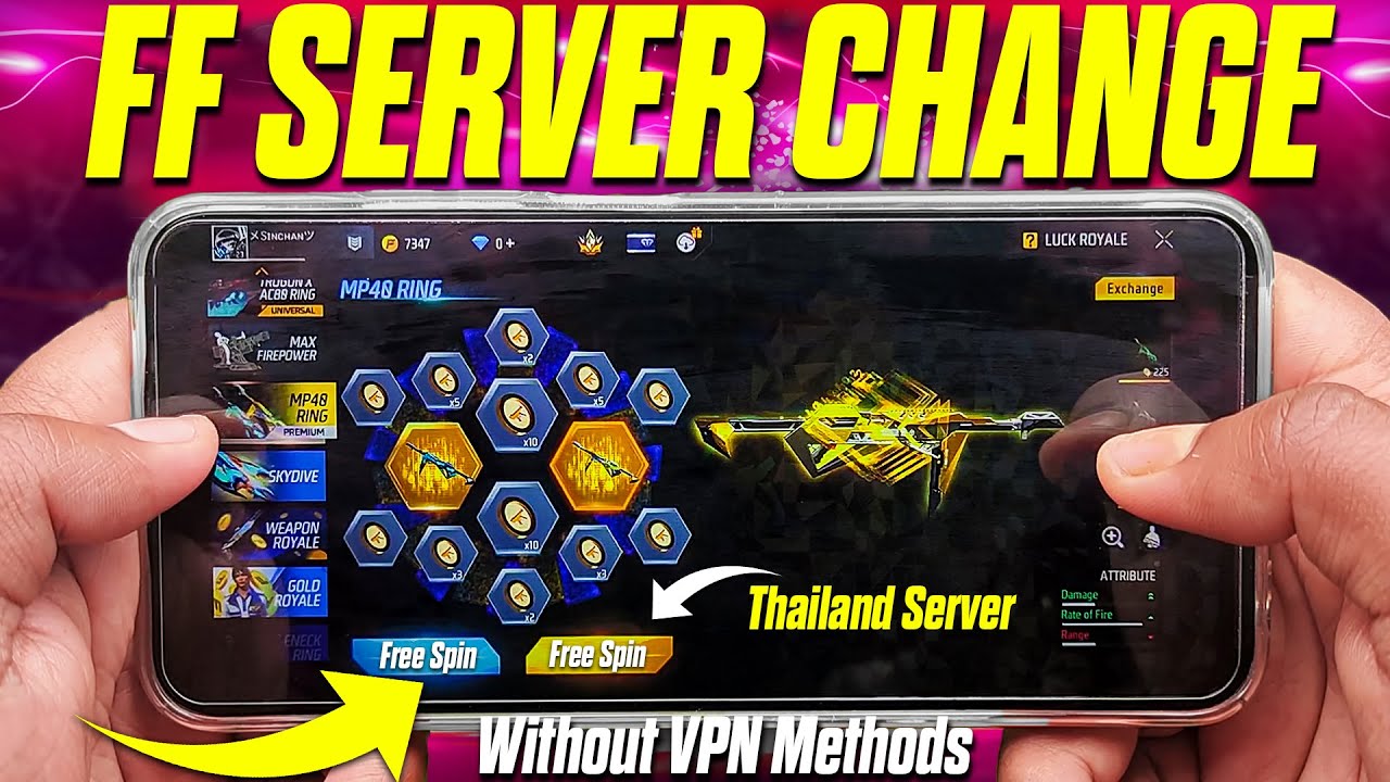 How To Change Free Fire Server Without VPN In 2025