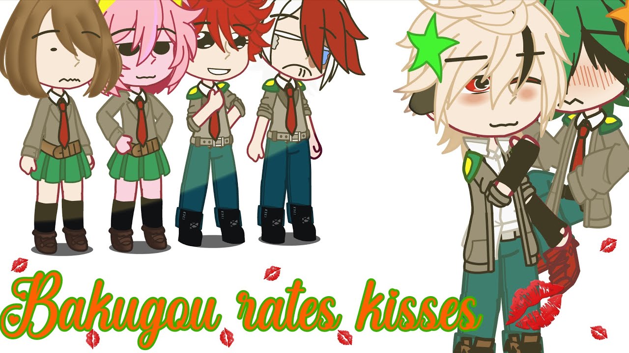 Bakugou rates kisses // Mha // bkdk 🧡💚 // rushed kinda