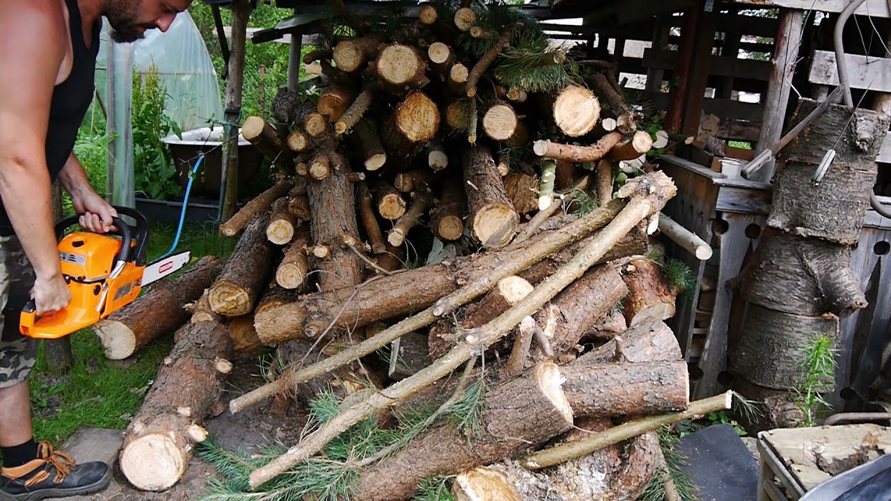 #RPGarażowo. Chińska piła w akcji. Ile waży? Ile waży Stihl MS 290? A ile MS 180? Kt&oacute;ra najcięższa?