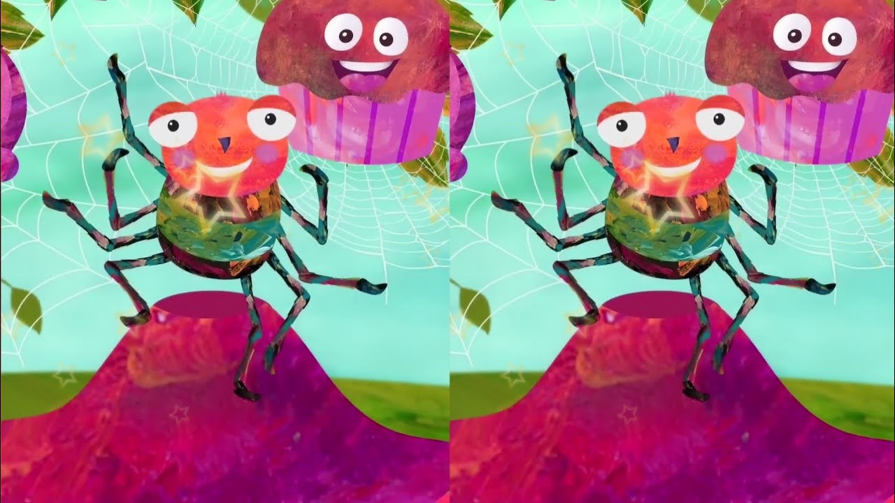 Маленький паучок забрался по водосточной трубе//Поле Спарты/ Спонсор: Gamavision Csupo effects