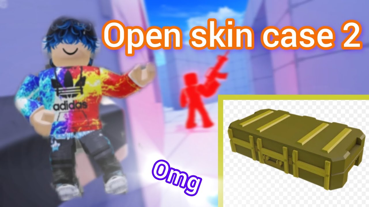 Opening skin case 2 v ROBLOX RIVALS.............