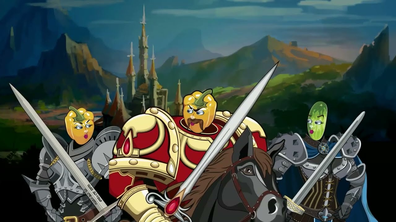 Veggies Farm NFT Game - Veggie Knights gameplay teaser 1 - New Farming NFT Game