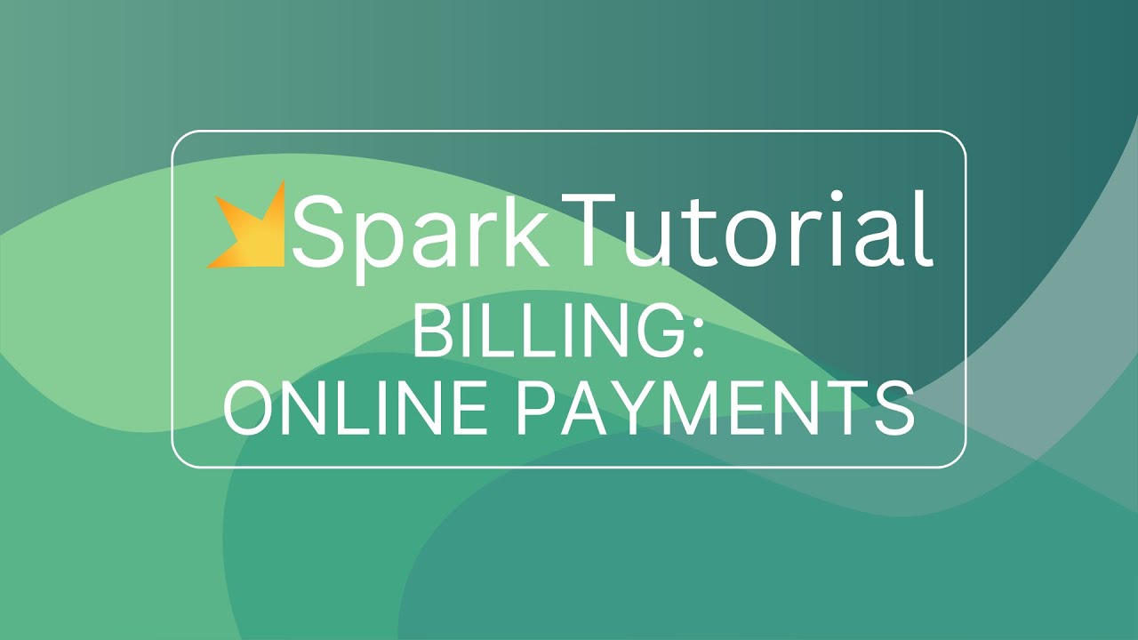 Spark Tutorial: Billing: Online Payments