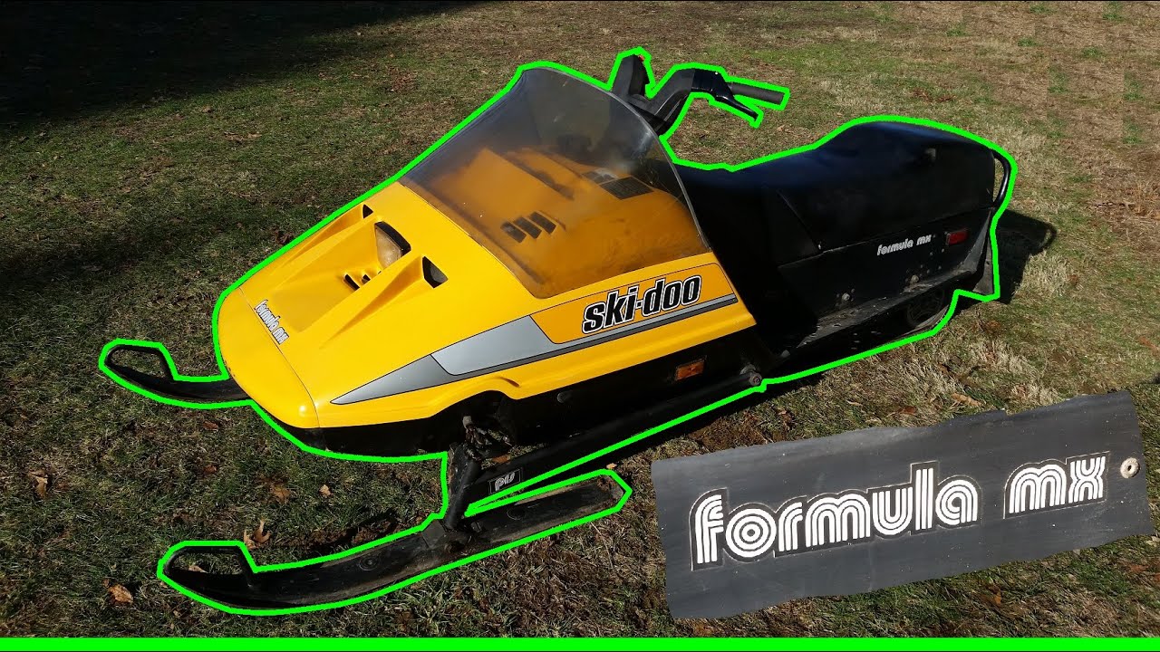 Возрождение Ski-Doo Formula MX 470 1985 года — снова в строю