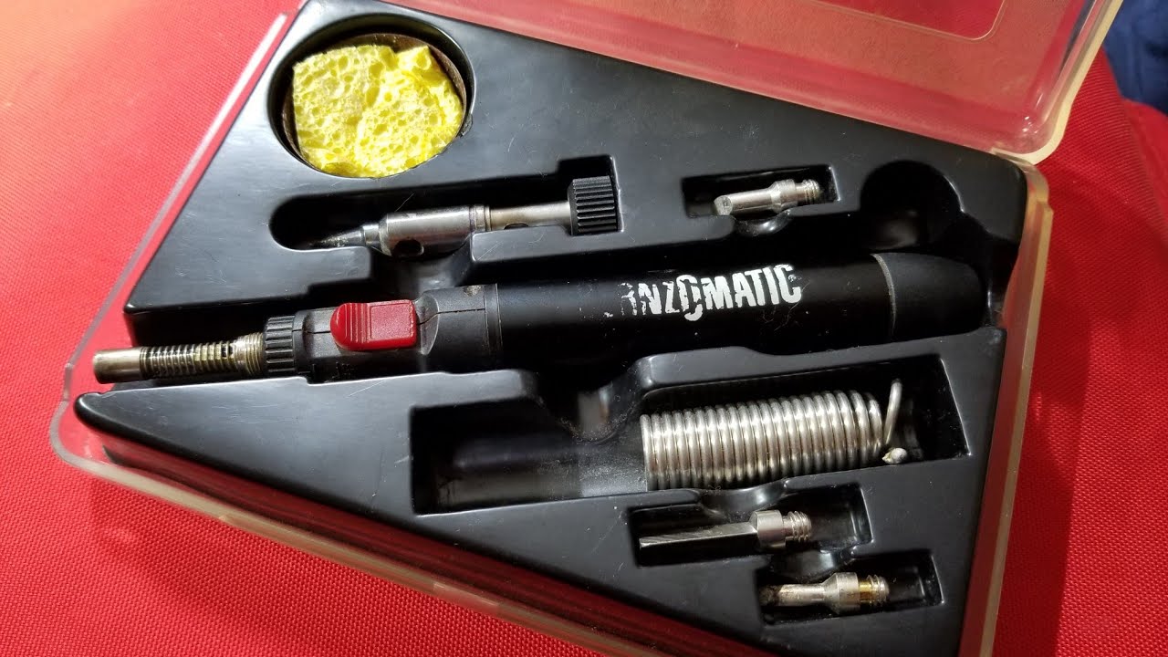 Обзор беспроводного паяльника BernzOMatic Butane