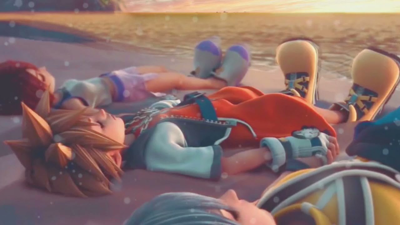 [Kingdom Hearts] Dearly Beloved -mix- with ocean waves /Study, Relax, & Sleep
