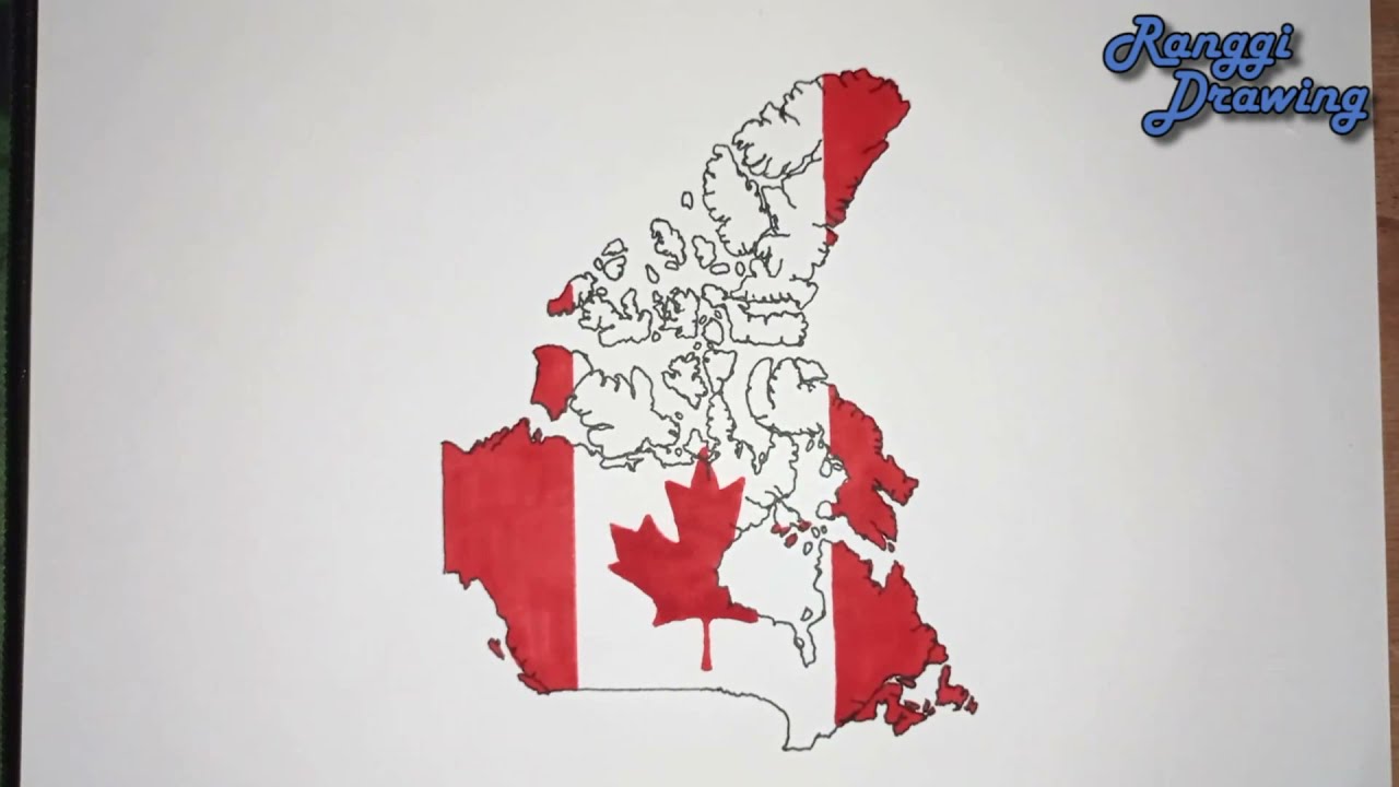 How to Draw Map of Canada