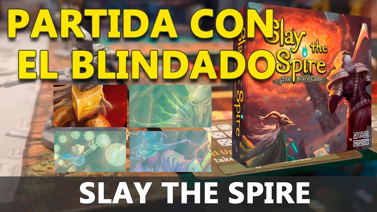Slay the Spire primera partida en solitario con El blindado