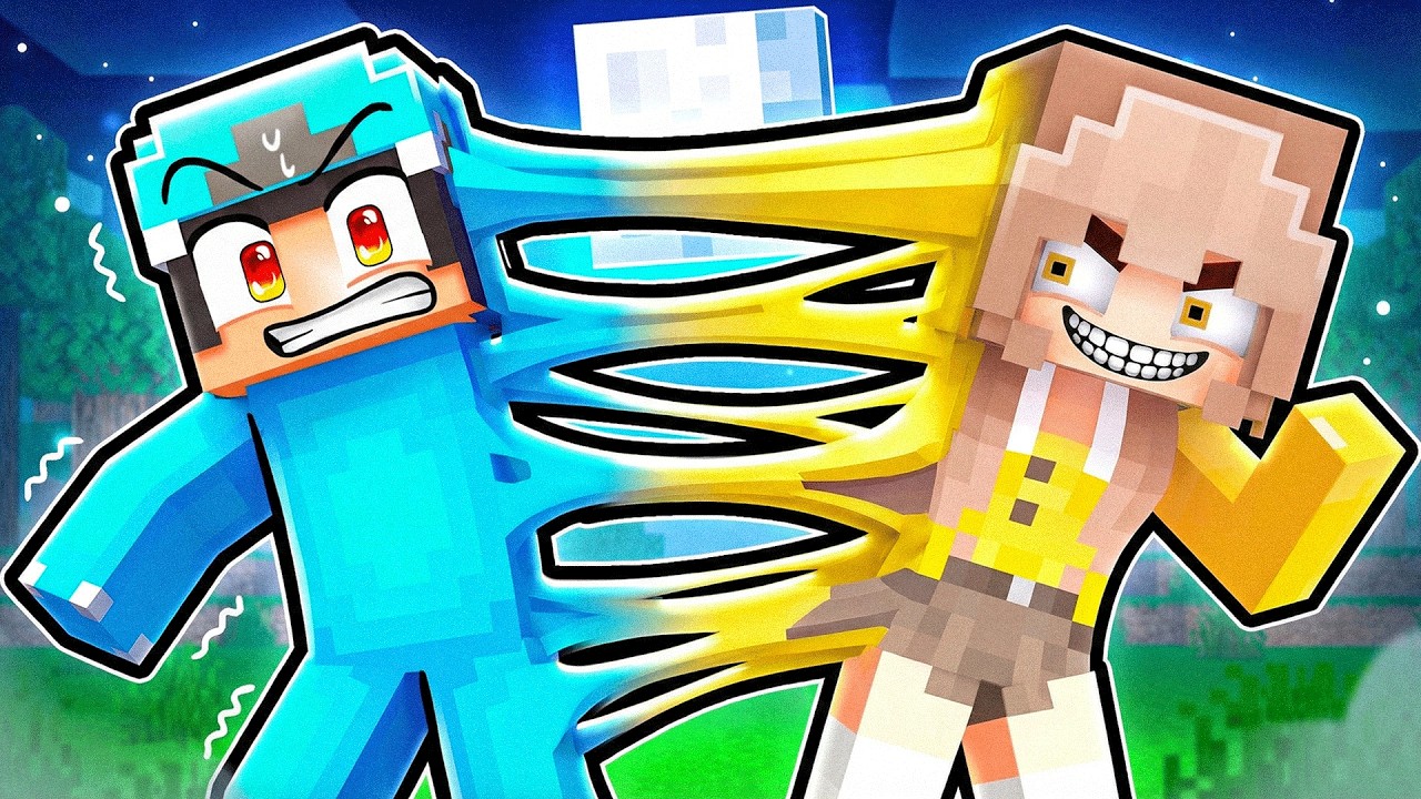 OMZ and REAL LIFE GIRLFRIEND STALKER Love Story in Minecraft!