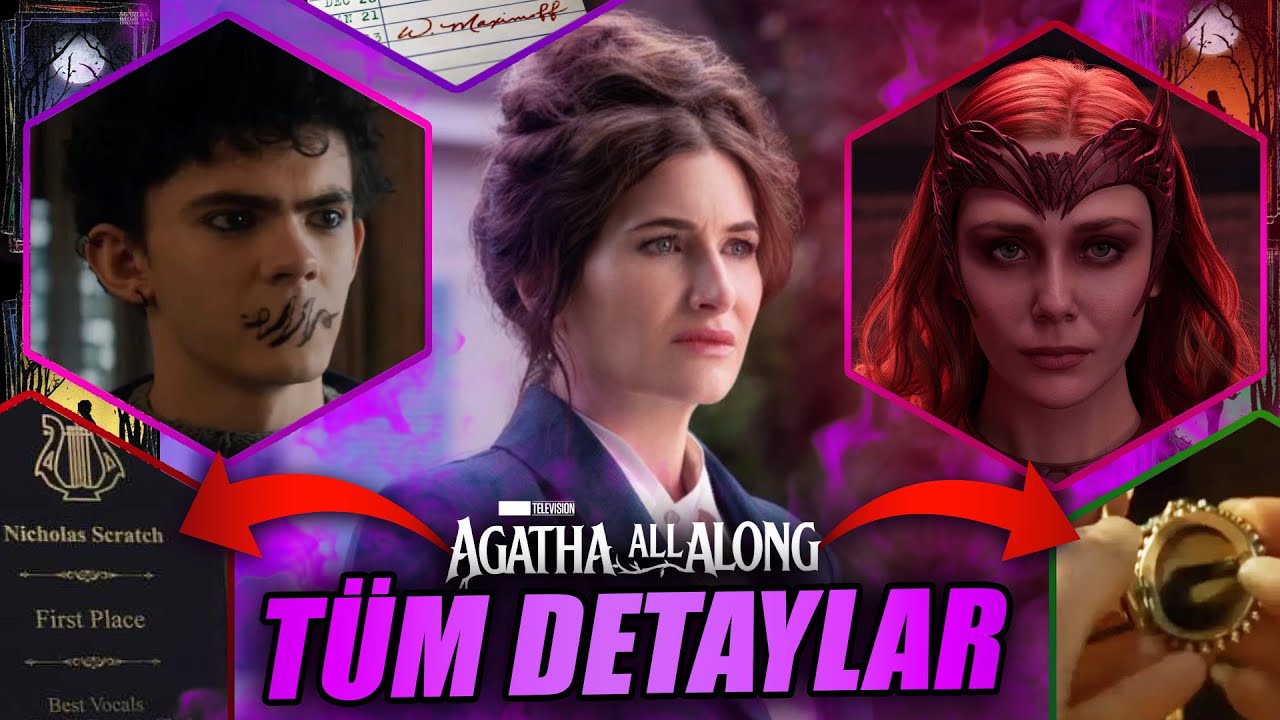 Marvel Bunu Neden Gizliyor: AGATHA ALL ALONG 1&2.Bölüm TÜM DETAYLAR Göndermeler ve Teoriler