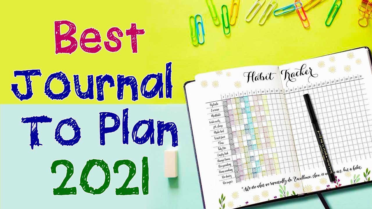 BEST BULLET JOURNAL TO PLAN 2021 |SUPER PRODUCTIVE AND INTERESTING