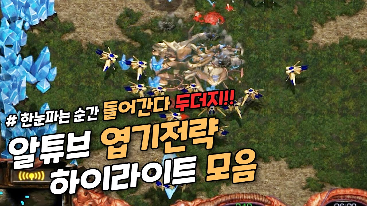 김성현 알튜브 스타크래프트 엽기전략 하이라이트 모음 [두더지 모음]
