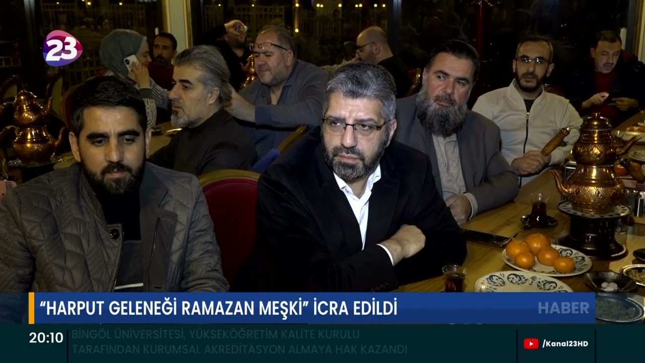 “HARPUT GELENEĞİ RAMAZAN MEŞKİ” İCRA EDİLDİ