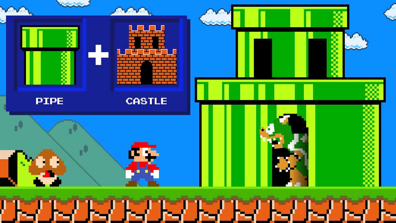 What if Mario Could COMBINE Everything in Super Mario Bros.?