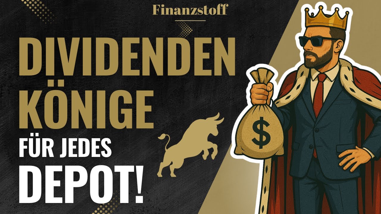 5 Dividenden Aktien (Dividenden-K&ouml;nige) f&uuml;r jedes Depot!