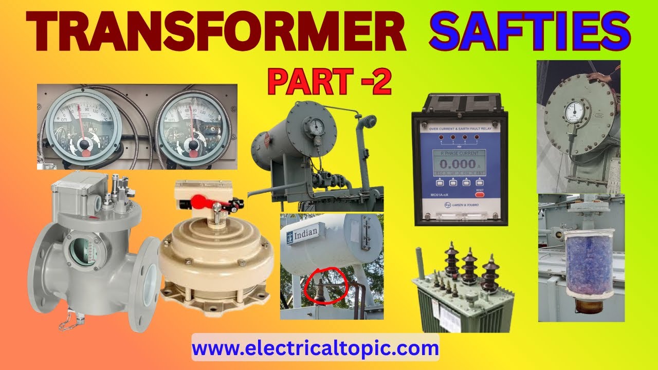 Transformer safety Part- 2 | Transformer safety devices | 10 No protection in transformer in hindi