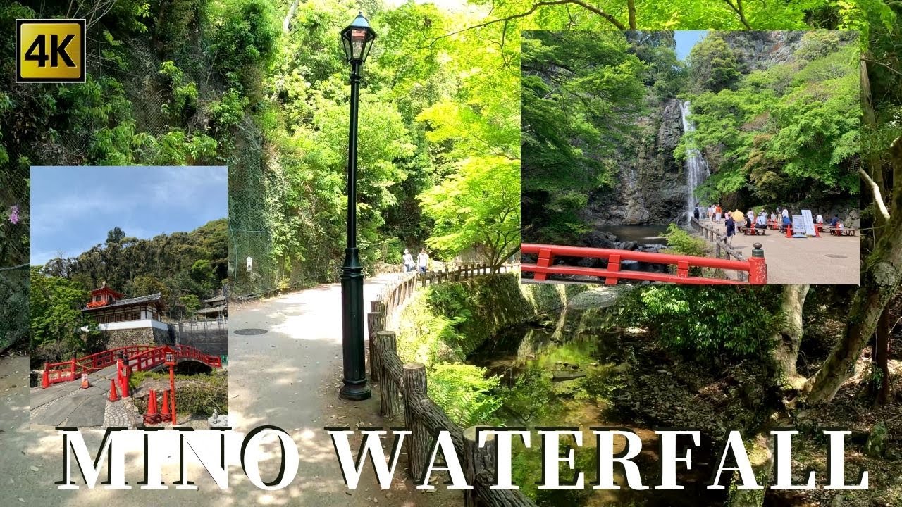 【4k60】Walking Movie　－　From Hankyu Minoh Station to Mino Waterfall