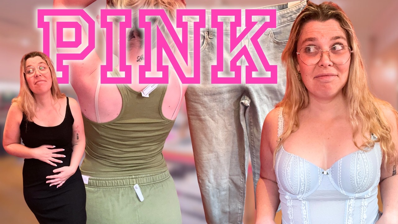 Внутри примерочной PINK: честный обзор размеров для среднего телосложения.