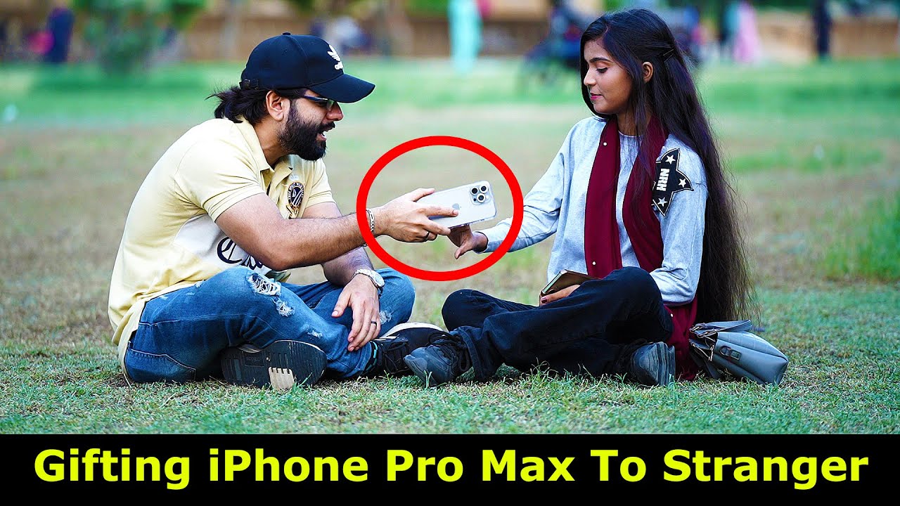 Gifting iPhone Pro Max To Stranger Girl Prank | Pranks In Pakistan | Humanitarians