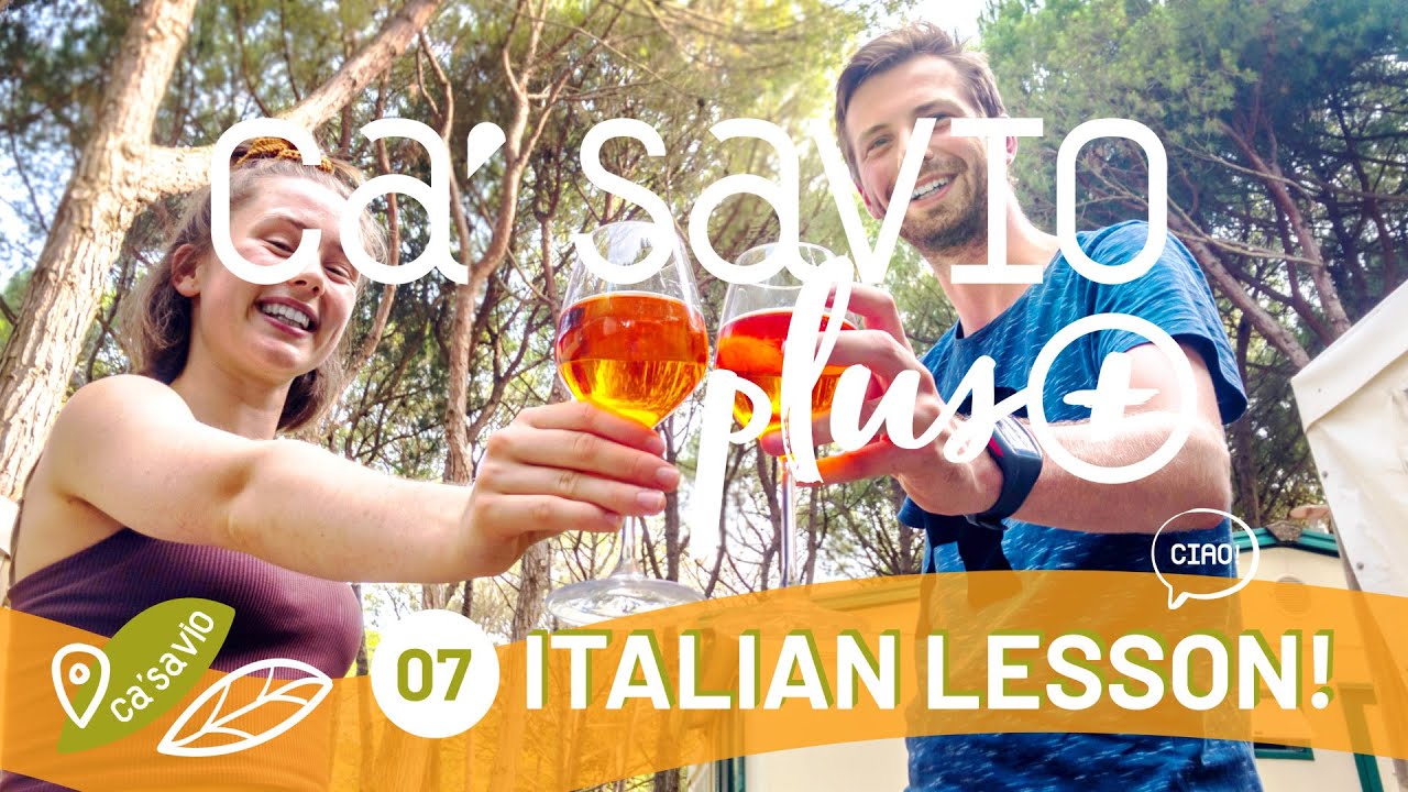 ▶️ #CaSavioPLUS 🇮🇹 💬 Italian Lesson 07 - 🥂 SALUTE!