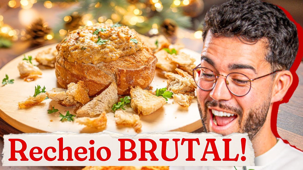 P&atilde;o Recheado com Bacalhau e Alheira... tens de provar ISTO!