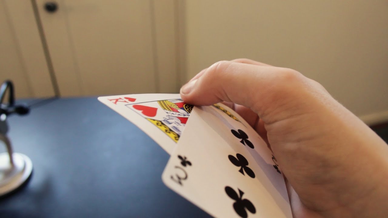 One Handed Flourishy Color Change - Revealed